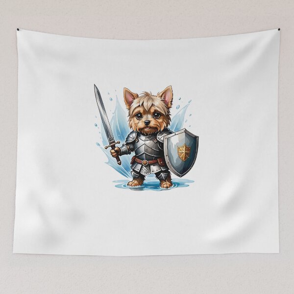 Item preview, Cute knight puppy  designed and sold by Shop_Bagniak.