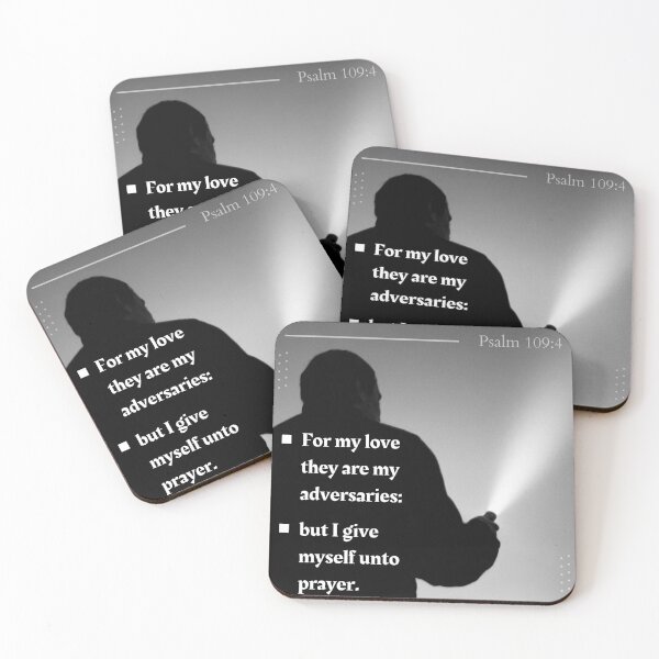 Item preview, Psalm 109:4 	 designed and sold by Undonemadenew.