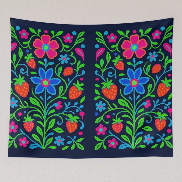 Item preview, Neon floral Strawberry  designed and sold by TyTabRushnell.