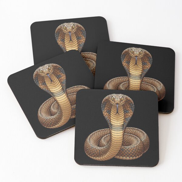 Item preview, Majestic Cobra Snake Illustration designed and sold by PrintBreeze.