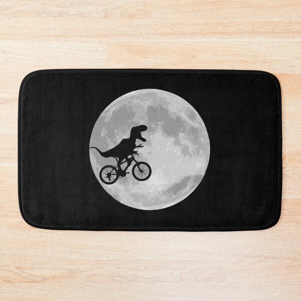 Item preview, Dinosaur Moon Ride – Funny T-Rex on Bike Parody Design designed and sold by Dragonfly-10.