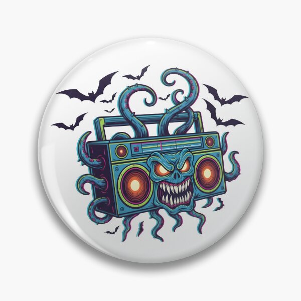 Item preview, Boombox embrujado - Halloween designed and sold by Project X Design.