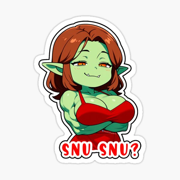 SnuSnu? Sticker