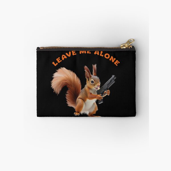 Item preview, Leave Me Alone Funny Squirrel Shotgun designed and sold by TeeARTHY.