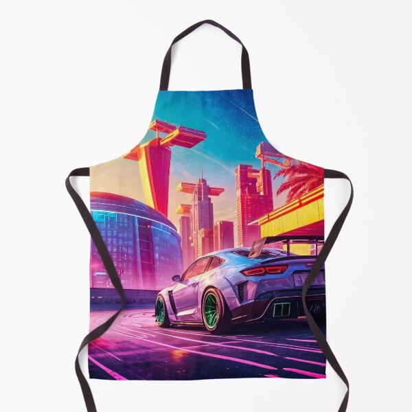 Item preview, Neon Porscha Supercar Evolved designed and sold by Ink Art Design.
