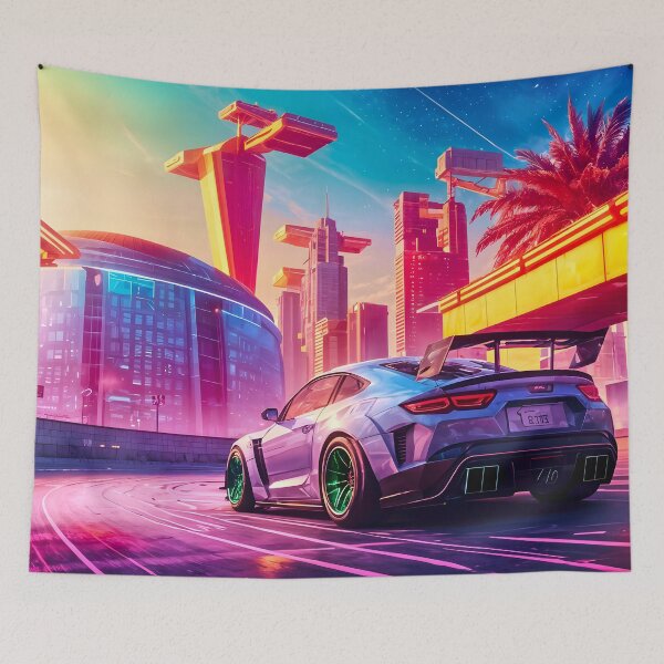 Item preview, Neon Porscha Supercar Evolved designed and sold by Ink Art Design.