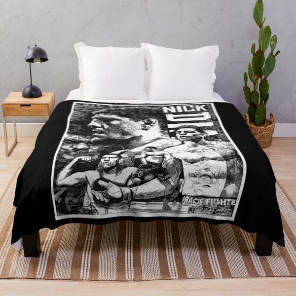Item preview, Dibujo en blanco y negro de Nick Diaz designed and sold by bustechand.