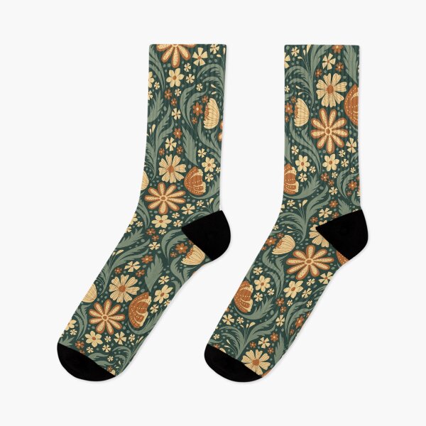 Item preview, Cosy Autumn Bloom Pattern designed and sold by Kozee.