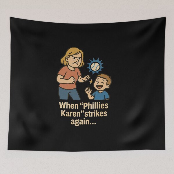 Item preview, Karen Baseball Meme – Funny Viral Stadium Moment Cartoon Design designed and sold by Weorus.