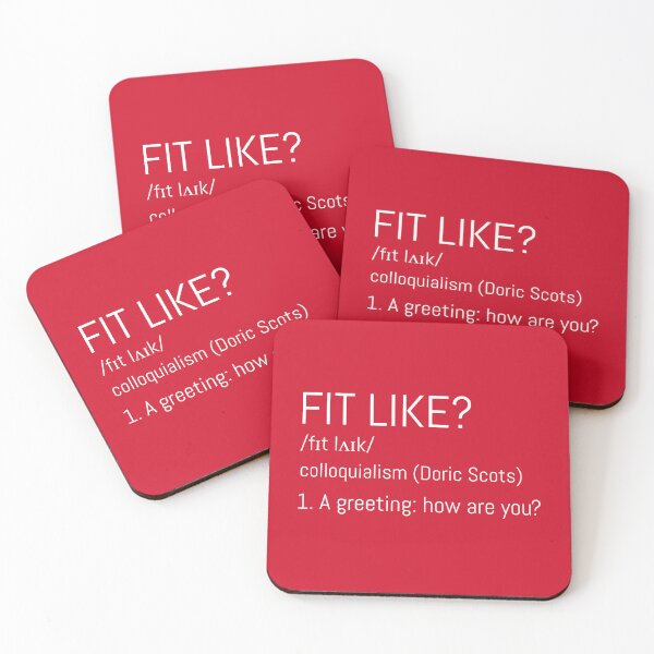 Item preview, Aberdeen "Fit Like?" Dictionary Format  designed and sold by AberDons.