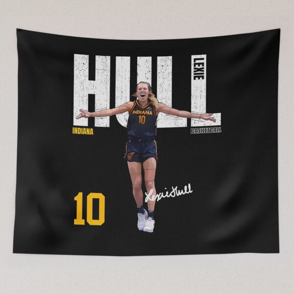 Item preview, Indiana Lexie Hull 10 Women Basketball Cartoon designed and sold by horridgecoleman.