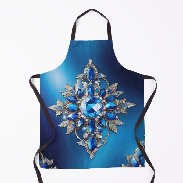 Item preview, Stunning gemstone pattern featuring brilliant blue reflections. designed and sold by MissYouONLY.