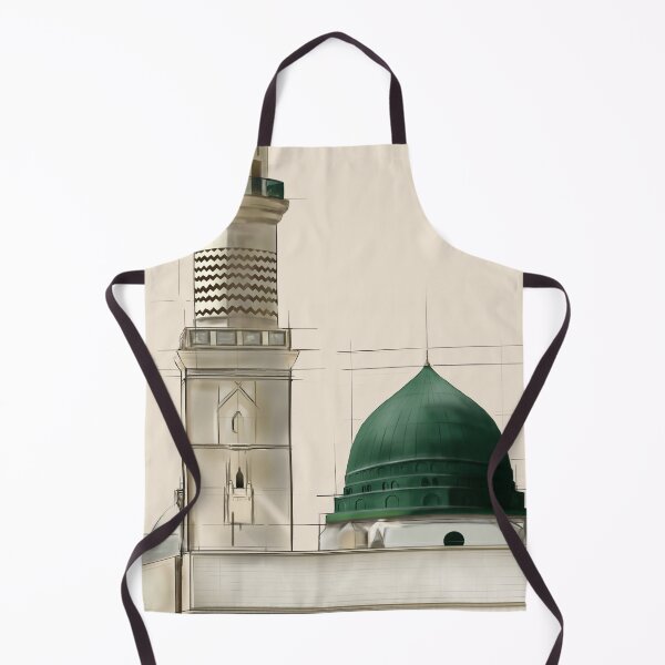 Item preview, Geometric Green Dome of Masjid Nabawi – Islamic Digital Art designed and sold by Arteva Stories.