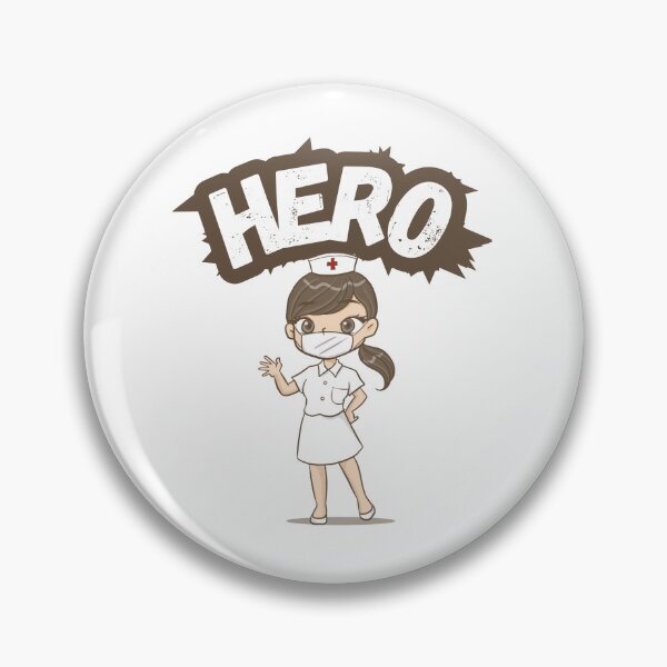 Item preview, Nurse Hero design designed and sold by Shop_Bagniak.