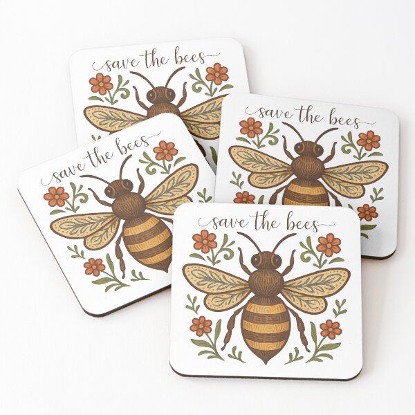 Item preview, Honey Bee Save the Bees designed and sold by heartsake.