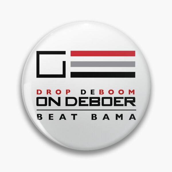 Item preview, Beat Bama, Drop DeBOOM on DeBoer, Kirby Smart and UGA Football designed and sold by PUSH Proper Prints.