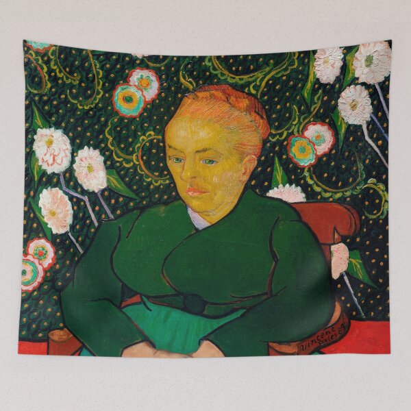 Item preview, The Berceuse, Woman Rocking a Cradle | Van Gogh. designed and sold by Oliveirallan.