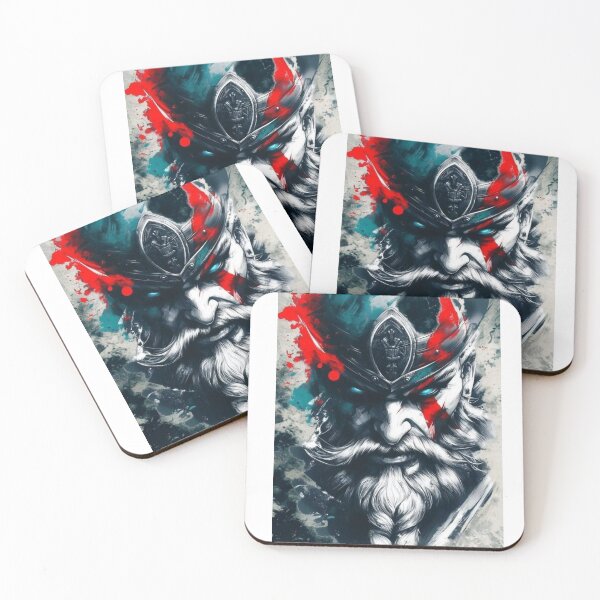 Item preview, Viking Warrior King Portrait designed and sold by Rogue-Fabric.