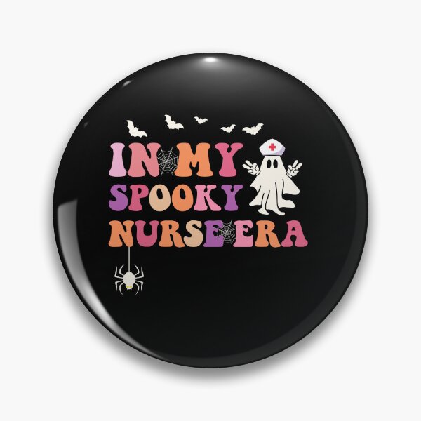 Item preview, In My Spooky Nurse Era Shirt – Cute Ghost Halloween Nurse designed and sold by Alluka Brand.