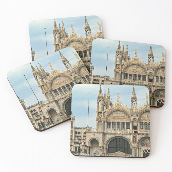Item preview, Saint Mark Basilica and clock tower, Venice, Italy designed and sold by goceris.