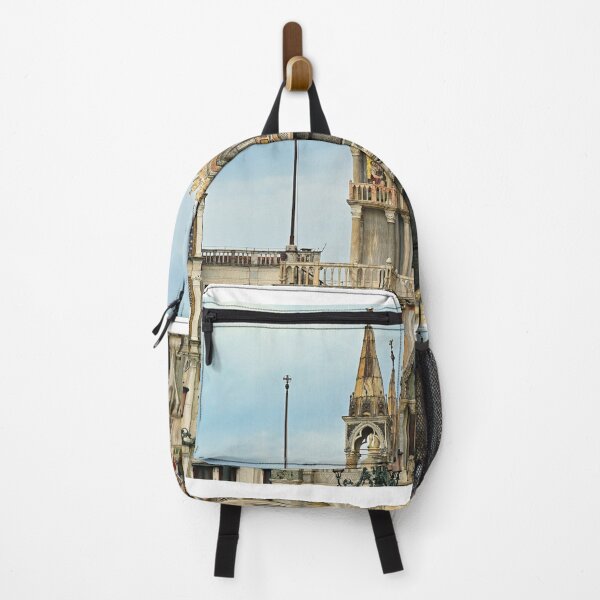 Item preview, Saint Mark Basilica and clock tower, Venice, Italy designed and sold by goceris.