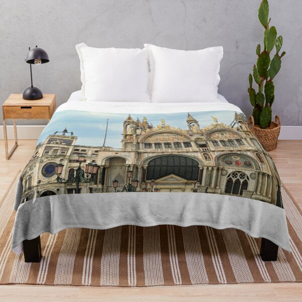 Item preview, Saint Mark Basilica and clock tower, Venice, Italy designed and sold by goceris.