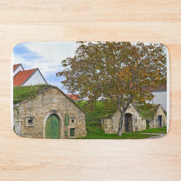 Item preview, Old wine cellars street, Kellergasse in Purbach, Burgenland,Austria,autumn season designed and sold by goceris.