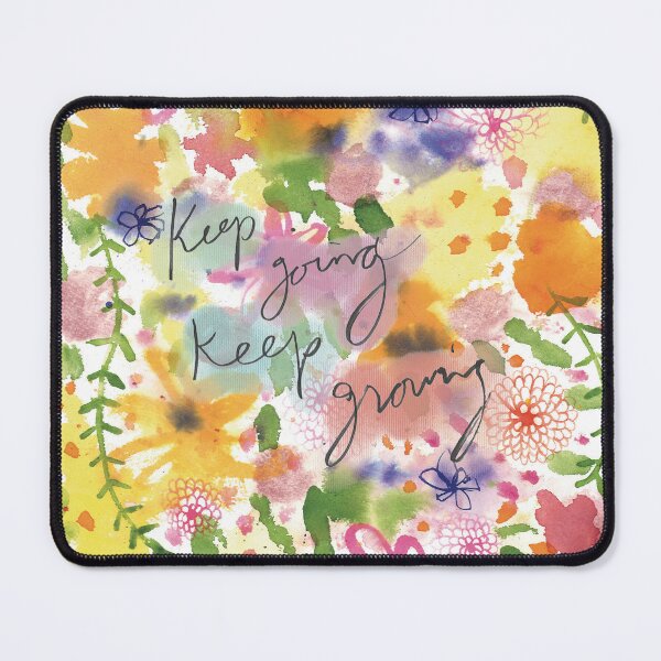 Item preview, Keep Going, Keep Growing in Flowers  designed and sold by brennasophia.