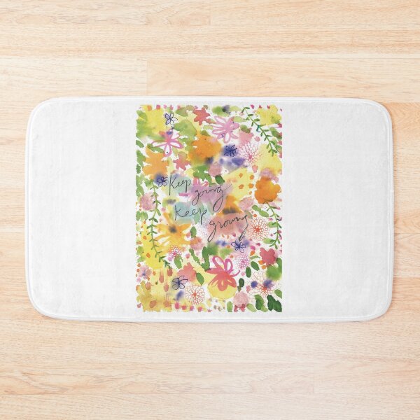 Item preview, Keep Going, Keep Growing in Flowers  designed and sold by brennasophia.
