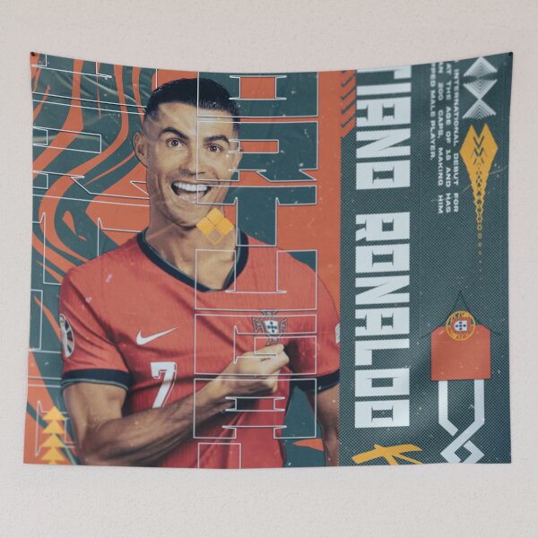 Item preview, CR7 - Modern Portugal Tribute Poster designed and sold by Shopunte.