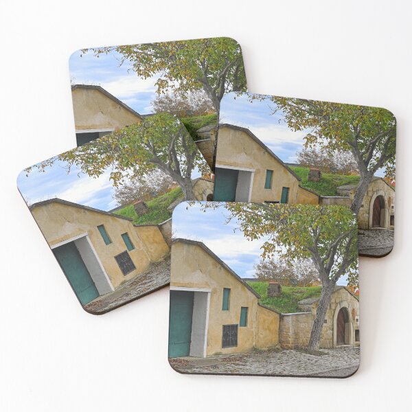 Item preview, Old wine cellars of Kellergasse in Purbach, Burgenland,Austria,autumn season designed and sold by goceris.