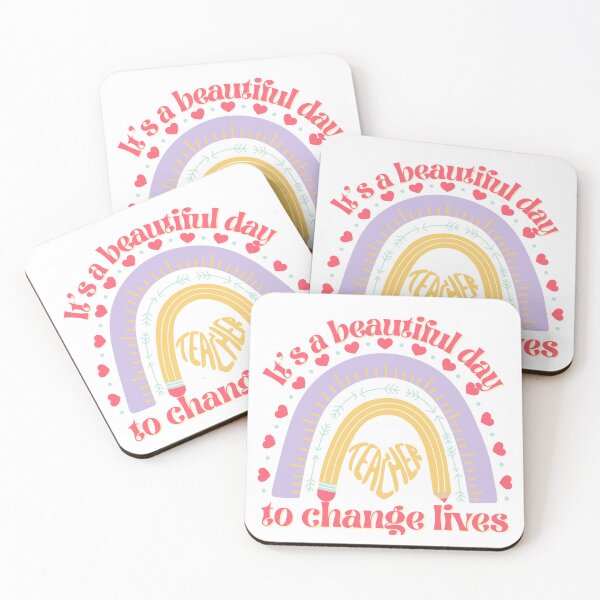 Item preview, It's a Beautiful Day to Change Lives | Teacher life inspired design designed and sold by ObviAshley.
