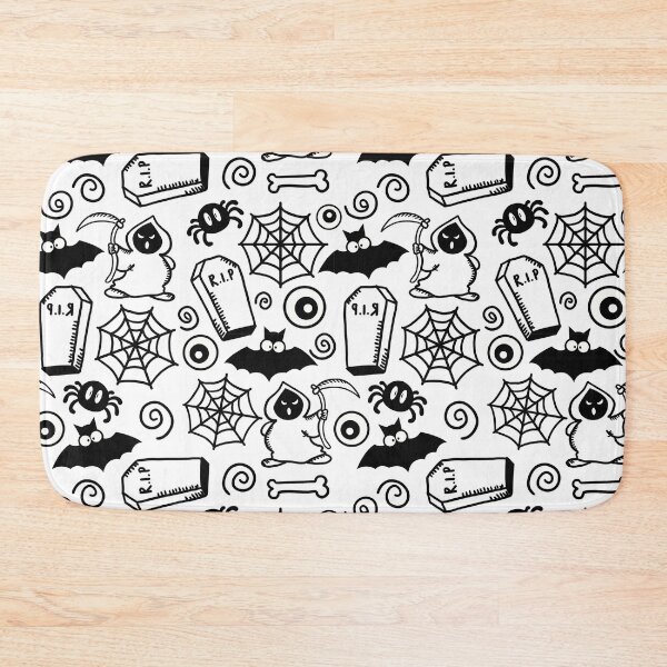 Item preview, Halloween pattern. Bats, spiders, and coffins. designed and sold by MagelliShop.