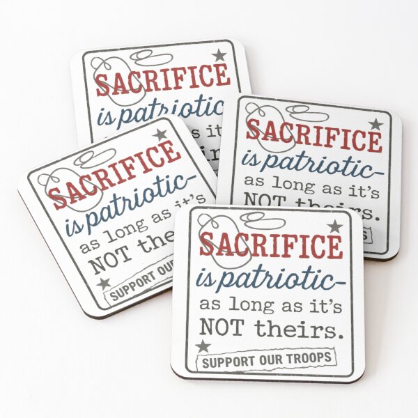 Item preview, Patriotic Sacrifice Exposed designed and sold by TeezyDezignes.