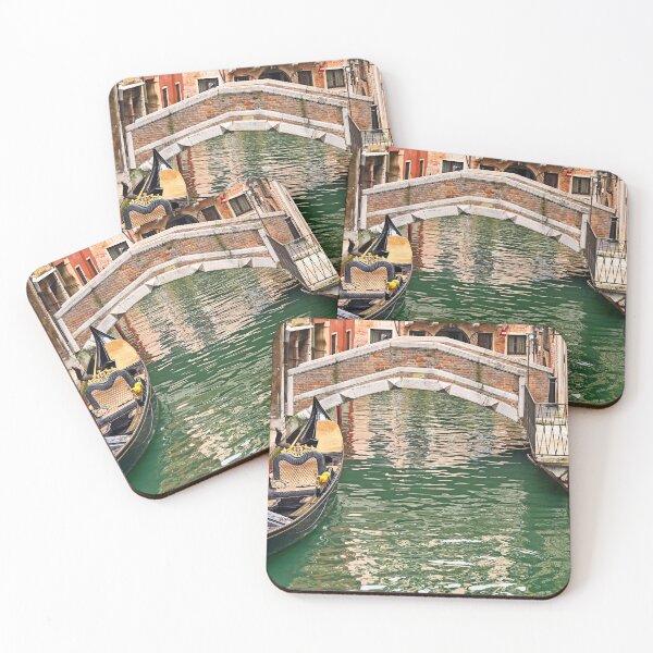 Item preview, Gondola and little bridge in Venice, Italy designed and sold by goceris.