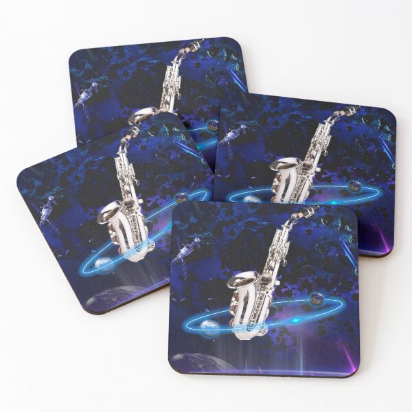 Item preview, Music Instruments into Digital Art: Saxophones designed and sold by QuasarDigitalSurrealism.