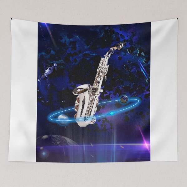 Item preview, Music Instruments into Digital Art: Saxophones designed and sold by QuasarDigitalSurrealism.