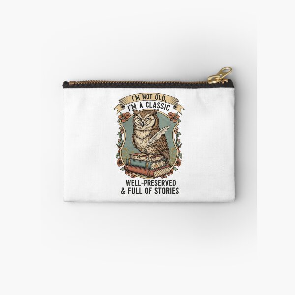 Item preview, I'm Not Old I'm a Classic Owl - Well-Preserved & Full of Stories designed and sold by RedDelaney.