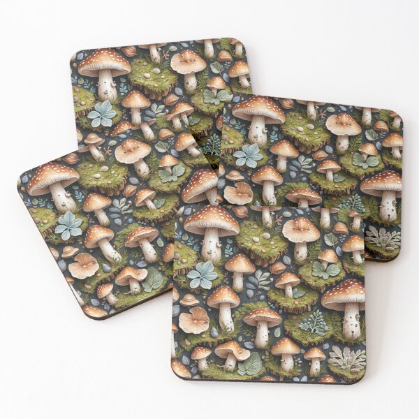 Item preview, Stay Wild With Cute Mushrooms designed and sold by outfiel.