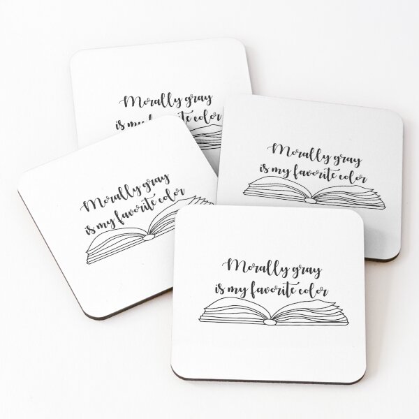 Item preview, Morally gray is my favorite color book lover designed and sold by RobinLynneDes.