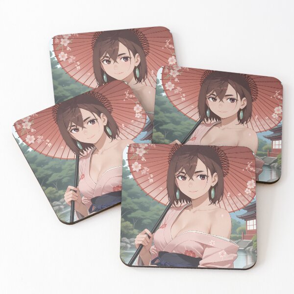 Artikelvorschau, Momo Ayase Dandadan Anime Mädchen Waifu Kimono Schönheit entworfen und verkauft von Mazghobarts.