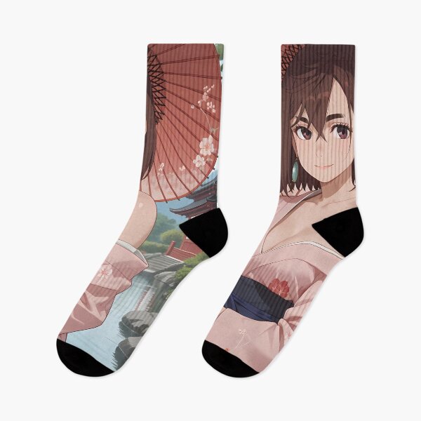 Artikelvorschau, Momo Ayase Dandadan Anime Mädchen Waifu Kimono Schönheit entworfen und verkauft von Mazghobarts.