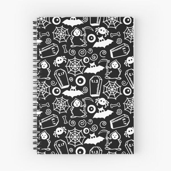 Item preview, Halloween pattern. Bats, spiders, and coffins. designed and sold by MagelliShop.