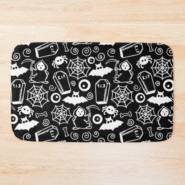 Item preview, Halloween pattern. Bats, spiders, and coffins. designed and sold by MagelliShop.
