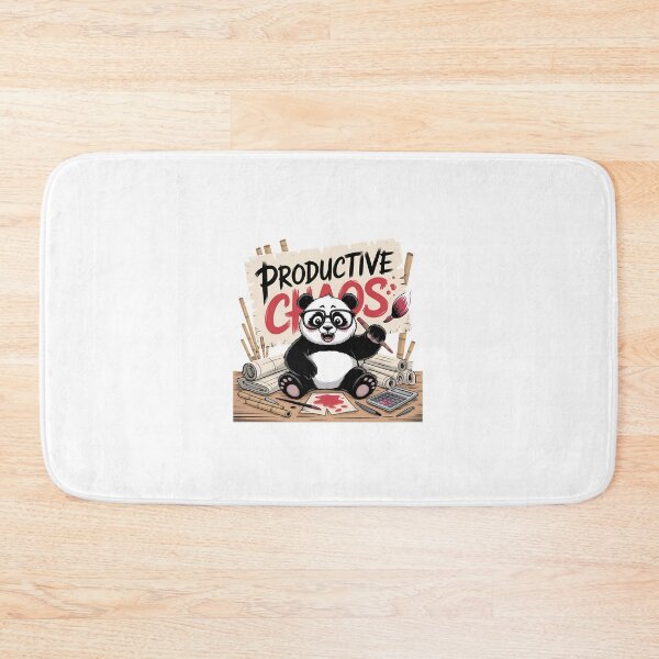 Item preview, "Productive Chaos" Panda designed and sold by MemGraphicss.