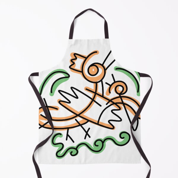 Item preview, Wings of Abstraction Doodle Composition 6 designed and sold by alina-k-design.