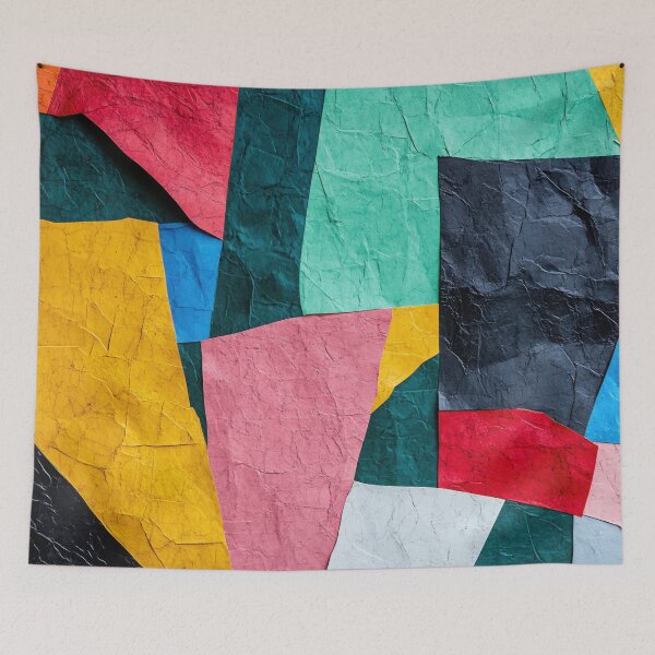 Item preview, Abstract colorful paper art designed and sold by anytka.
