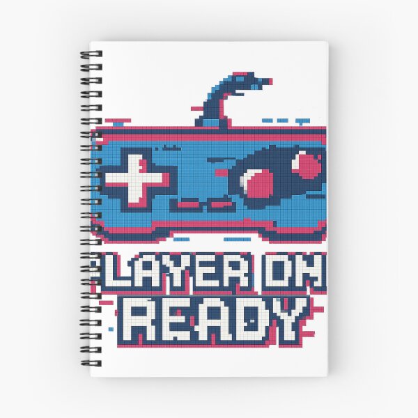 Item preview, Player One Ready – Glitch Pixel Controller designed and sold by ShadowScales Art.
