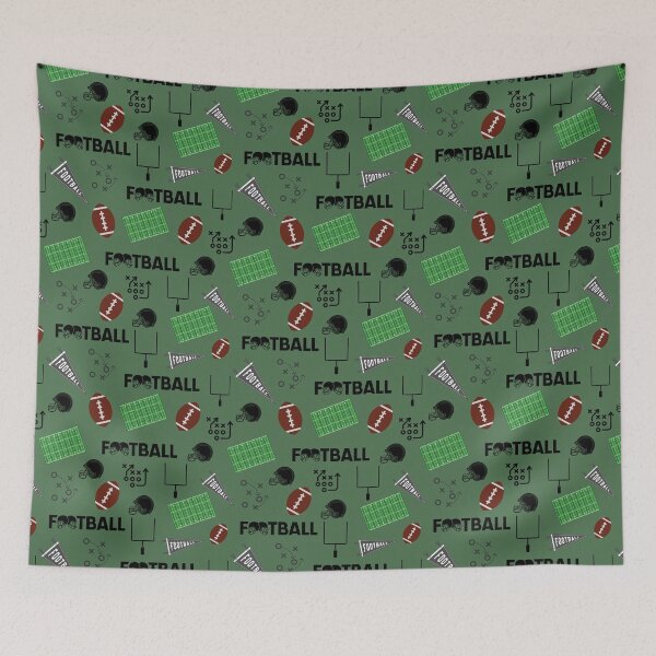 Item preview, Football Fun on Green  designed and sold by KSimpson838.