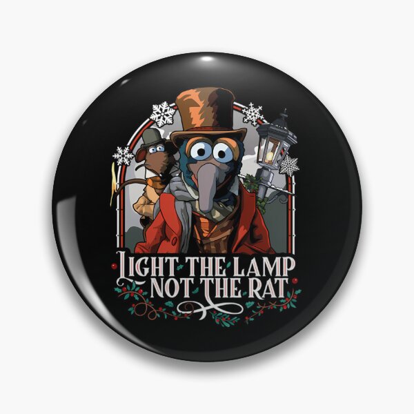 Item preview, Muppet Christmas Carol Gonzo Rizzo Light The Lamp Not The Rat designed and sold by ElisabethMone.